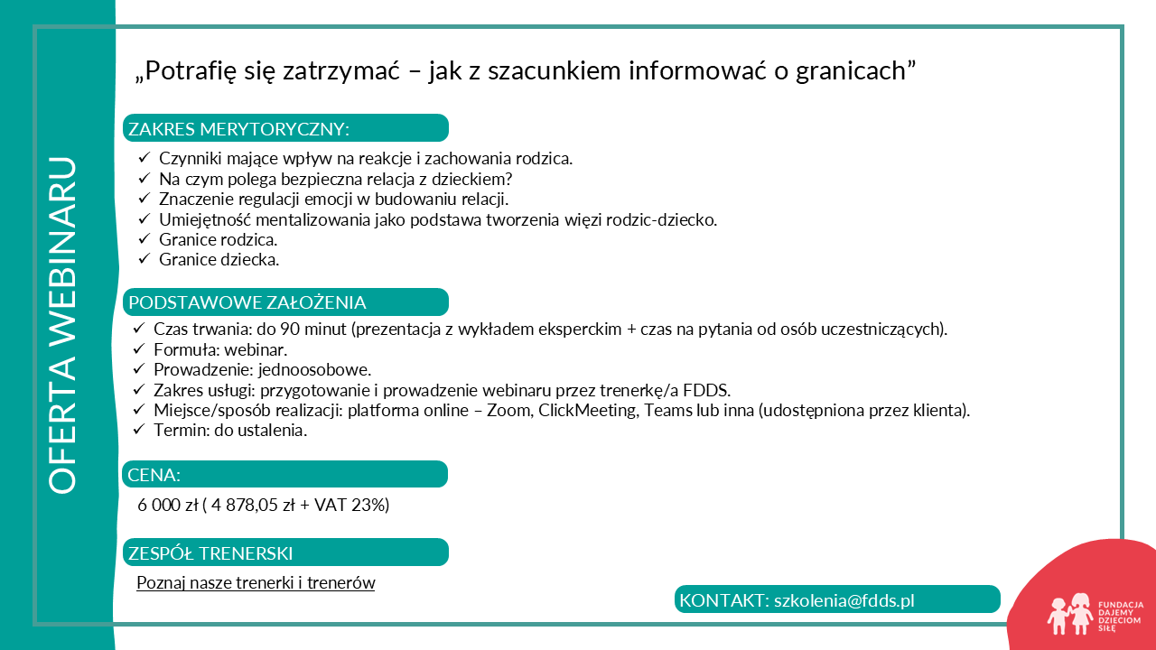 Potrafię się zatrzymać 