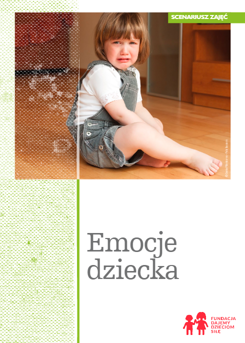 Obrazek okładki scenariusza ze zdjęciem małej dziewczynki siedzącej na podłodze i płaczącej. 